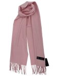 (image for) Woven Plain Scarf L. Pink