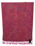 (image for) Tapestry Style Paisley Pashmina Fuchsia Multi