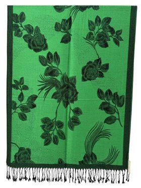 Rose Pashmina Green