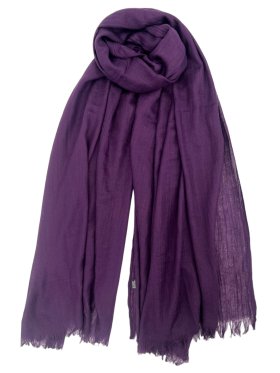 Oversized Lightweight Scarf 3309 Grape