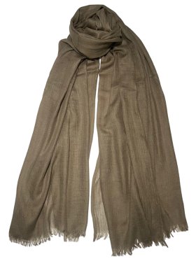 Oversized Lightweight Scarf 3311 Khaki