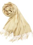 (image for) Super Solid Pashmina Champagne