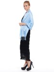 (image for) Super Solid Pashmina Sky Blue