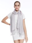 (image for) Super Solid Pashmina Silver