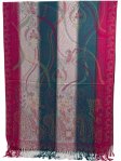 (image for) Colorful Paisley Pashmina #297 1 DZ, Asst. Color
