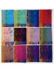 (image for) Colorful Flower Shawls 1 DZ, Asst. Color