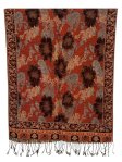 (image for) Metallic Floral Paisley Pashmina (9 Colors Asst.)
