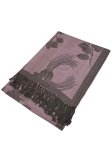 (image for) Rose Pashmina Grey/Pink