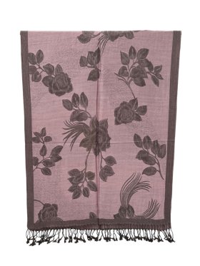 Rose Pashmina Grey/Pink