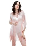 (image for) Sparkling Metallic Shawls and Wraps Pink