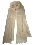 Oversized Lightweight Scarf Ivory