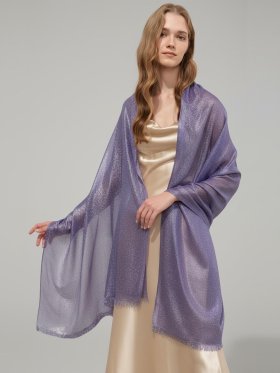 Shimmer Solid Wrap Purple