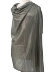 (image for) Shimmer Solid Wrap Charcoal Gold