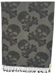 (image for) Skull Paisley Pashmina 1 DZ, Asst. Color