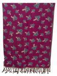 (image for) Cute Mushroom Pattern Pashmina 1 DZ, Asst. Color