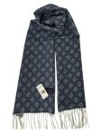 (image for) Cashmere Feel 12/pack Scarf Navy