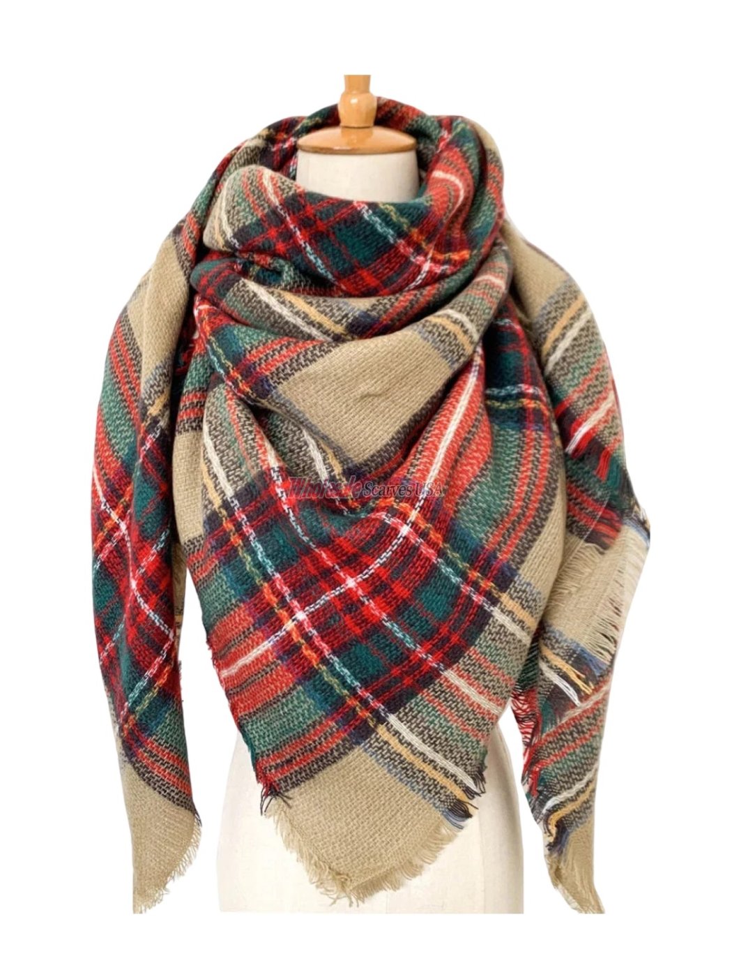 (image for) Blanket Scarves Camel