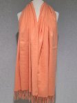 Cashmere Feel Shawl Orange