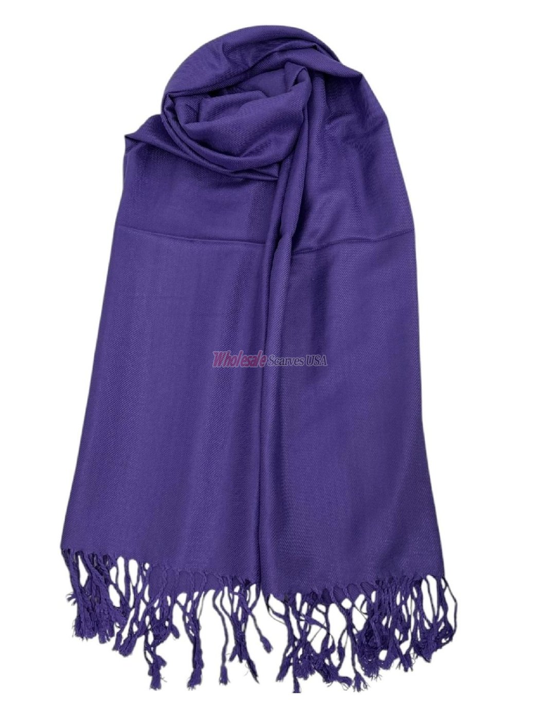 (image for) Solid Pashmina Purple