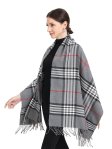 (image for) Cashmere Feel Classic Shawl Grey