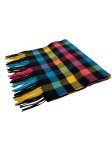 (image for) Cashmere Feel Checker Scarf Multi 12-pack C03-4