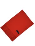 (image for) Winter Woven Plain Scarf Red