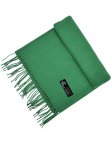 (image for) Woven Plain Scarf Kelly Green