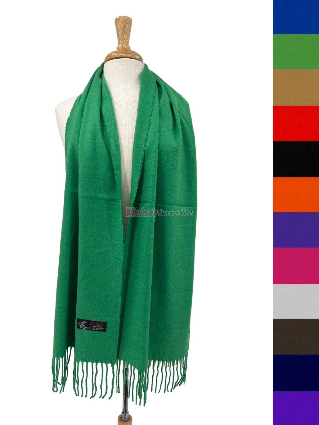 (image for) Woven Solid Scarf 1 DZ, Asst. Color