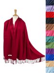 (image for) Satin Solid Pashmina 1 DZ, Asst. Color