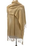 (image for) Sheer Metallic Scarf 1 DZ, Asst Color