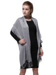 (image for) Sheer Metallic Scarf Grey