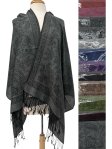(image for) Classic Floral Paisley Pashmina (11 Colors , Doz)