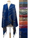 (image for) Floral Paisley Pashmina (11 Colors, 1DZ)
