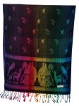 (image for) Adorable Llama Pattern Pashmina ( 11Colors, 1Doz)