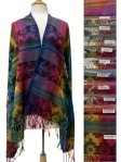 (image for) Peruvian Geometric Pashmina (12 Colors , 1 Doz)
