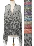 (image for) Blooming Tulip Pattern Pashmina (12Colors, 1Doz)
