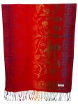 (image for) Vivid Floral Bird Pattern Pashmina (12 Colors, 1DZ)