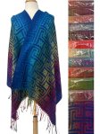 (image for) Colorful Maze Pattern Pashmina (12Colors, 1Doz)