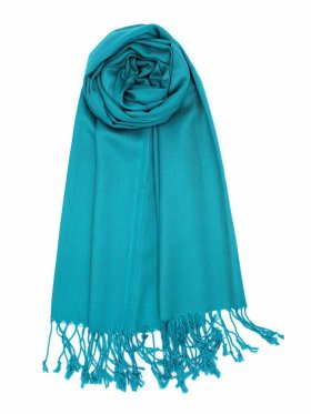 Solid Pashmina Teal