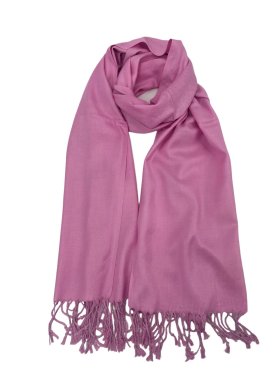 Solid Pashmina Pink