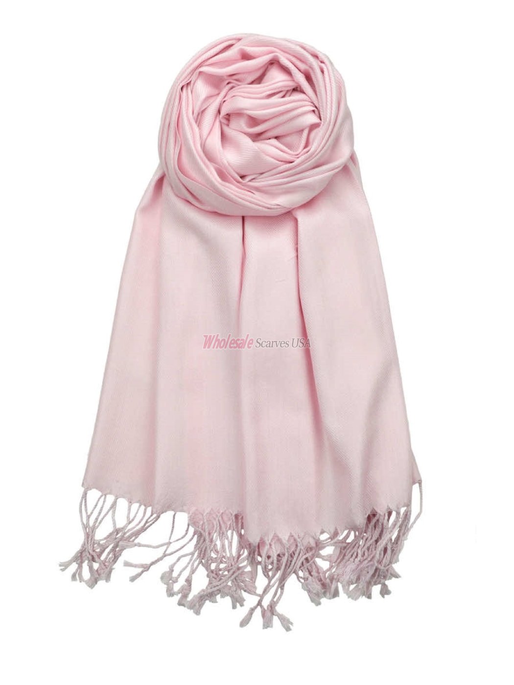 (image for) Solid Pashmina Light Pink