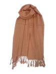 (image for) Solid Pashmina Peach