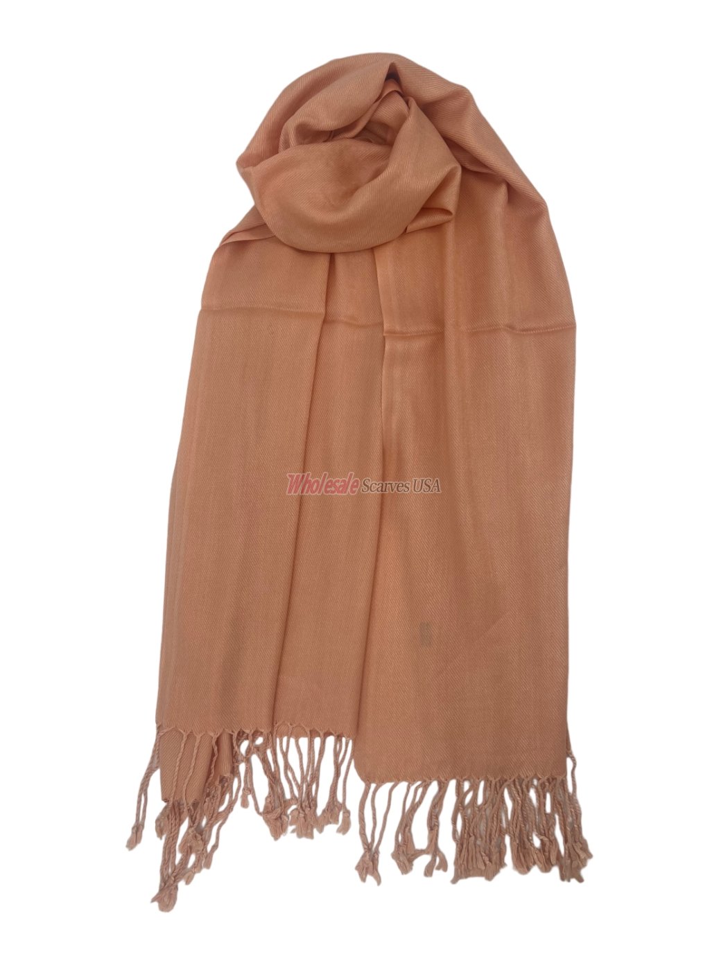 (image for) Solid Pashmina Peach