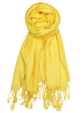 Solid Pashmina Golden Yellow