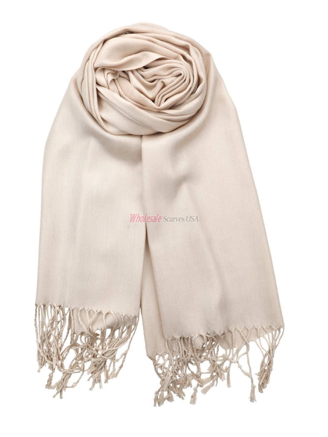 Solid Pashmina Pearl Pink