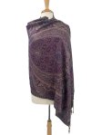 (image for) Giant Paisley Shawl Medium Orchid