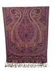 (image for) Giant Paisley Shawl Purple