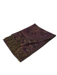 (image for) Giant Paisley Shawl Purple