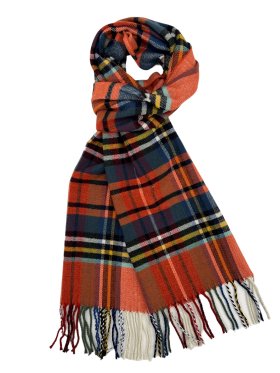 Cashmere Feel Classic Scarf Orange 12-pack