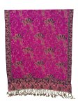 (image for) Small Paisley Scarf Fuchsia